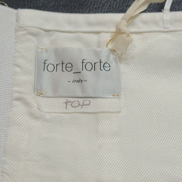 NWT Forte Forte Strapless Cropped Bustier - Picture 9 of 11